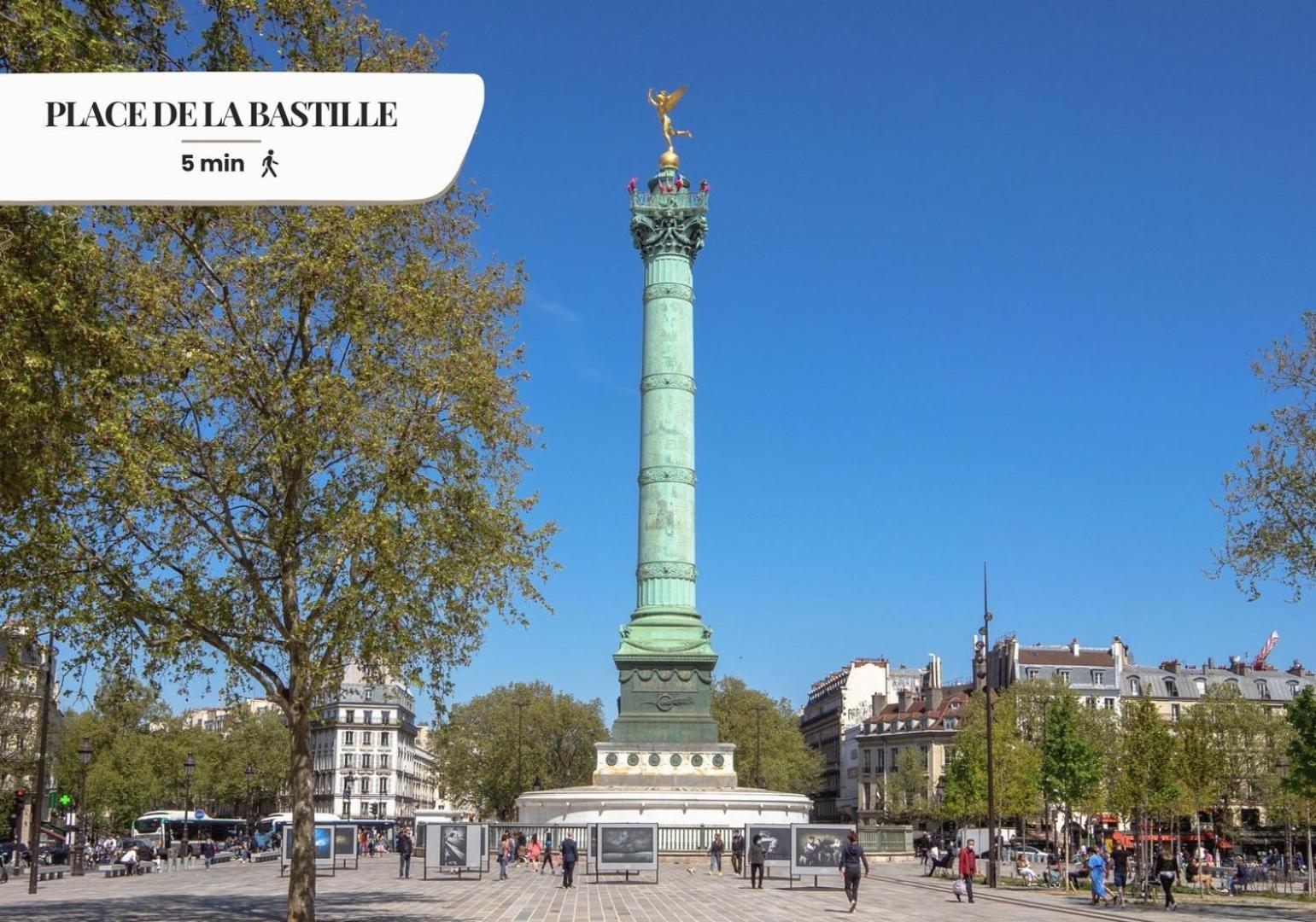 פריז Bluestay 114 : Superbe Appartement A Bastille מראה חיצוני תמונה